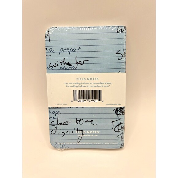 Field Notes Jason Isbell Set Of 3 Memo Books New Sealed - Picture 4 of 8